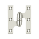 Deltana OK3025B Full Mortise Hinge - 3'' x 2 1/2'' - Stellar Hardware and Bath