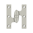 Deltana OK3025B Full Mortise Hinge - 3'' x 2 1/2'' - Stellar Hardware and Bath