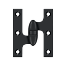 Deltana OK3025B Full Mortise Hinge - 3'' x 2 1/2'' - Stellar Hardware and Bath