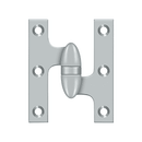 Deltana OK3025B Full Mortise Hinge - 3'' x 2 1/2'' - Stellar Hardware and Bath