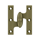 Deltana OK3025B Full Mortise Hinge - 3'' x 2 1/2'' - Stellar Hardware and Bath