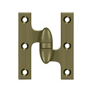 Deltana OK3025B Full Mortise Hinge - 3'' x 2 1/2'' - Stellar Hardware and Bath