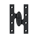 Deltana OK5032B Full Mortise Hinge - 5'' x 3 1/4'' - Stellar Hardware and Bath