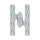 Deltana OK5032B Full Mortise Hinge - 5'' x 3 1/4'' - Stellar Hardware and Bath