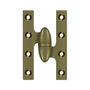 Deltana OK5032B Full Mortise Hinge - 5'' x 3 1/4'' - Stellar Hardware and Bath