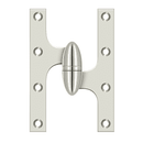 Deltana OK6040B Full Mortise Hinge - 6'' x 4'' - Stellar Hardware and Bath