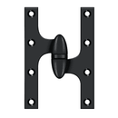 Deltana OK6040B Full Mortise Hinge - 6'' x 4'' - Stellar Hardware and Bath
