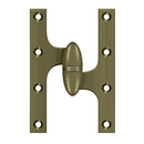 Deltana OK6040B Full Mortise Hinge - 6'' x 4'' - Stellar Hardware and Bath