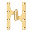 Deltana OK6040B Full Mortise Hinge - 6'' x 4'' - Stellar Hardware and Bath