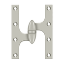Deltana OK6045B Full Mortise Hinge - 6'' x 4 1/2'' - Stellar Hardware and Bath