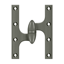 Deltana OK6045B Full Mortise Hinge - 6'' x 4 1/2'' - Stellar Hardware and Bath