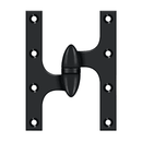 Deltana OK6045B Full Mortise Hinge - 6'' x 4 1/2'' - Stellar Hardware and Bath