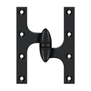 Deltana OK6045B Full Mortise Hinge - 6'' x 4 1/2'' - Stellar Hardware and Bath