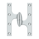 Deltana OK6045B Full Mortise Hinge - 6'' x 4 1/2'' - Stellar Hardware and Bath