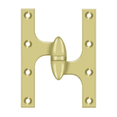 Deltana OK6045B Full Mortise Hinge - 6'' x 4 1/2'' - Stellar Hardware and Bath