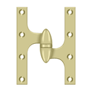 Deltana OK6045B Full Mortise Hinge - 6'' x 4 1/2'' - Stellar Hardware and Bath