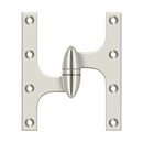 Deltana OK6050B Full Mortise Hinge - 6'' x 5'' - Stellar Hardware and Bath