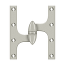 Deltana OK6050B Full Mortise Hinge - 6'' x 5'' - Stellar Hardware and Bath