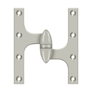 Deltana OK6050B Full Mortise Hinge - 6'' x 5'' - Stellar Hardware and Bath