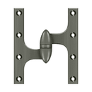 Deltana OK6050B Full Mortise Hinge - 6'' x 5'' - Stellar Hardware and Bath