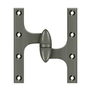 Deltana OK6050B Full Mortise Hinge - 6'' x 5'' - Stellar Hardware and Bath