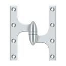 Deltana OK6050B Full Mortise Hinge - 6'' x 5'' - Stellar Hardware and Bath