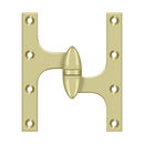 Deltana OK6050B Full Mortise Hinge - 6'' x 5'' - Stellar Hardware and Bath