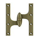 Deltana OK6050B Full Mortise Hinge - 6'' x 5'' - Stellar Hardware and Bath
