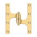 Deltana OK6050B Full Mortise Hinge - 6'' x 5'' - Stellar Hardware and Bath
