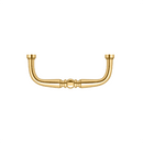 Deltana PCT300 Traditional Wire Pull - 3'' - Stellar Hardware and Bath