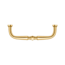 Deltana PCT350 Traditional Wire Pull - 3 1/2'' - Stellar Hardware and Bath 