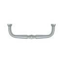 Deltana PCT350 Traditional Wire Pull - 3 1/2'' - Stellar Hardware and Bath