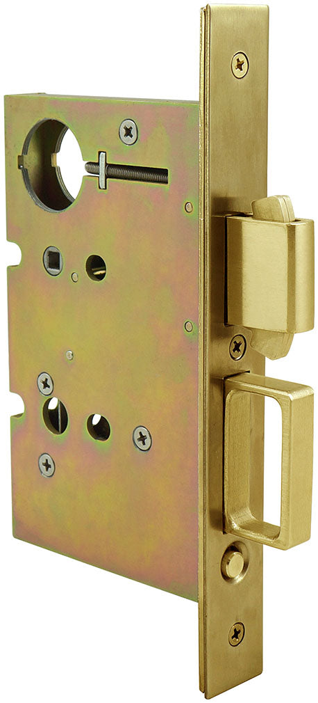 Inox FH29PD8450-TT09-10B 8450 Pocket Lock Entry, TT09 x Cylinder, FH29 Trim, US 10B - Stellar Hardware and Bath 