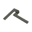 Deltana PH40 Pivot Hinge - 4 3/8'' x 5/8'' x 1 7/8'' - Stellar Hardware and Bath