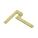 Deltana PH40 Pivot Hinge - 4 3/8'' x 5/8'' x 1 7/8'' - Stellar Hardware and Bath