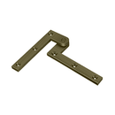 Deltana PH40 Pivot Hinge - 4 3/8'' x 5/8'' x 1 7/8'' - Stellar Hardware and Bath