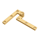 Deltana PH60 Pivot Hinge - 4 3/8'' x 5/8'' x 1 7/8'' - Stellar Hardware and Bath