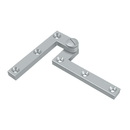 Deltana PH60 Pivot Hinge - 4 3/8'' x 5/8'' x 1 7/8'' - Stellar Hardware and Bath