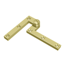 Deltana PH60 Pivot Hinge - 4 3/8'' x 5/8'' x 1 7/8'' - Stellar Hardware and Bath
