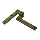 Deltana PH60 Pivot Hinge - 4 3/8'' x 5/8'' x 1 7/8'' - Stellar Hardware and Bath