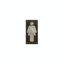 WOMENS PLAQUE PL300W  3" x 6" - Stellar Hardware and Bath