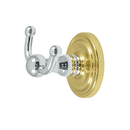 Deltana R-2010 Double Robe Hook - Stellar Hardware and Bath
