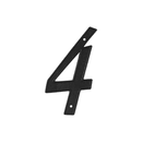 Deltana RNZ4 Zinc Die Cast House Numbers - 4'' - Stellar Hardware and Bath