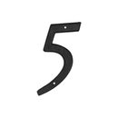 Deltana RNZ4 Zinc Die Cast House Numbers - 4'' - Stellar Hardware and Bath