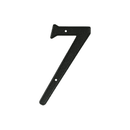 Deltana RNZ4 Zinc Die Cast House Numbers - 4'' - Stellar Hardware and Bath