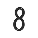 Deltana RNZ4 Zinc Die Cast House Numbers - 4'' - Stellar Hardware and Bath