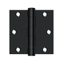 Deltana S35HD Heavy Duty Square Corner Hinge - 3 1/2'' x 3 1/2'' - Stellar Hardware and Bath