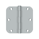 Deltana S35R5 Residential Radius Corner Hinge - 3 1/2'' x 3 1/2'' x 5/8'' - Stellar Hardware and Bath