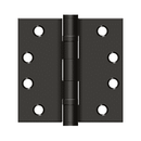 Deltana S44HDBB Heavy Duty Ball Bearing Square Corner Hinge - 4'' x 4'' - Stellar Hardware and Bath