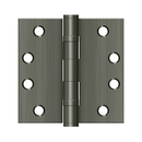 Deltana S44HDBB Heavy Duty Ball Bearing Square Corner Hinge - 4'' x 4'' - Stellar Hardware and Bath